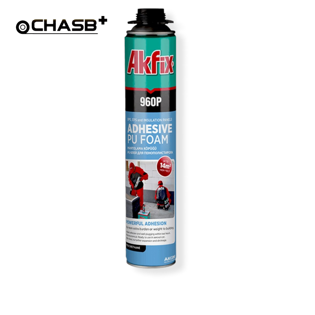 فوم چسب پلی اورتانی گان خور آکفیکس AKFIX 960P