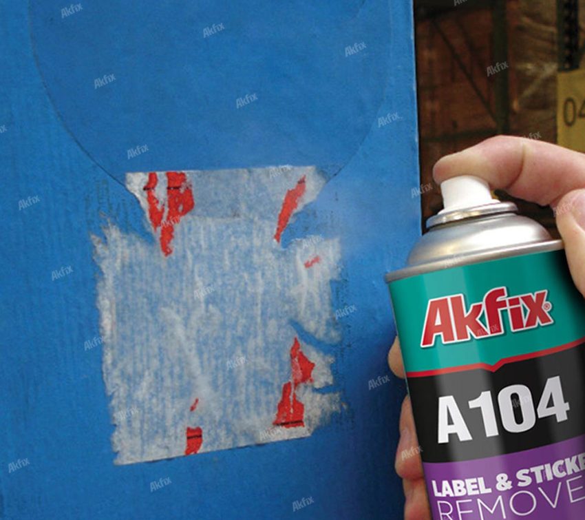 اسپری پاک کننده برچسب آکفیکس A104 Label & Sticker Remover