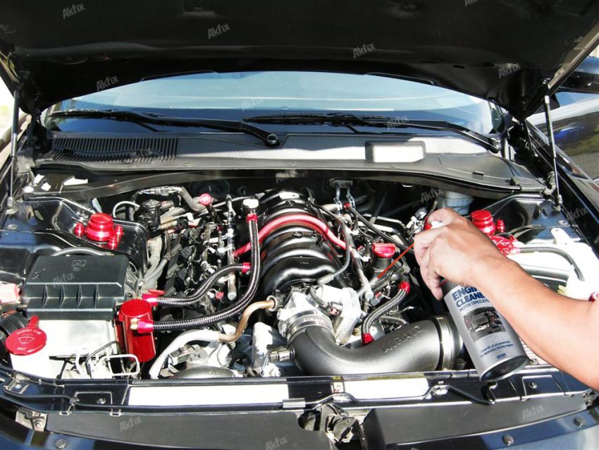 اسپری پاک کننده موتور آکفیکس A115 Engine Cleaner Spray