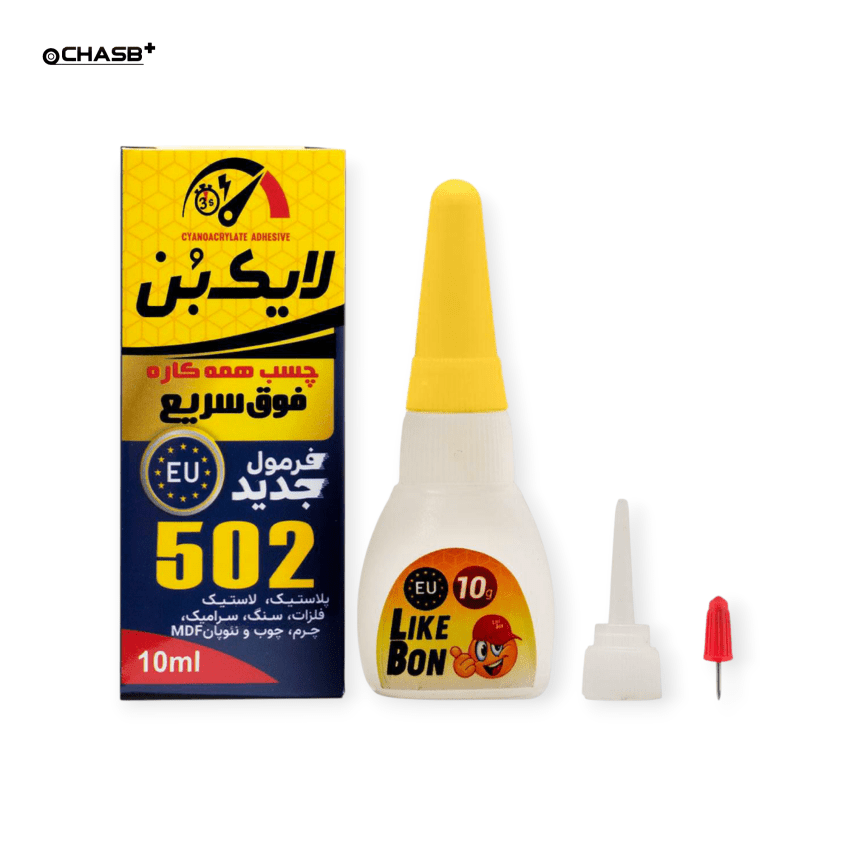 چسب قطره ای 502 لایک بُن 10 میلی لیتر
