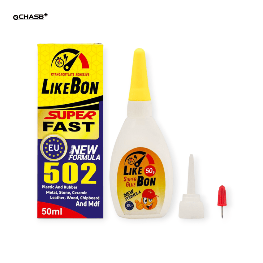 چسب قطره ای 502 لایک بُن 50 میلی لیتر
