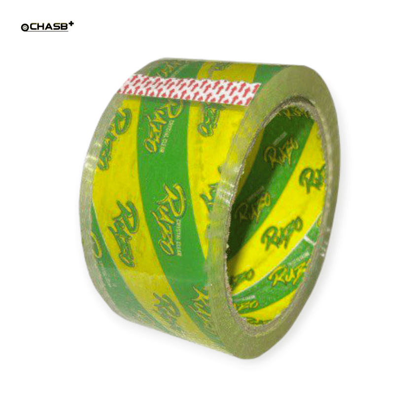 چسب پهن کریستال ۹۰ یارد رابو سبز و زرد