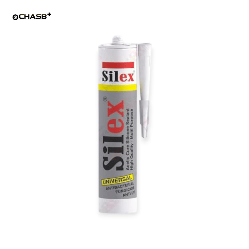 چسب سیلیکون سیلکس (silex) شفاف 310 گرم
