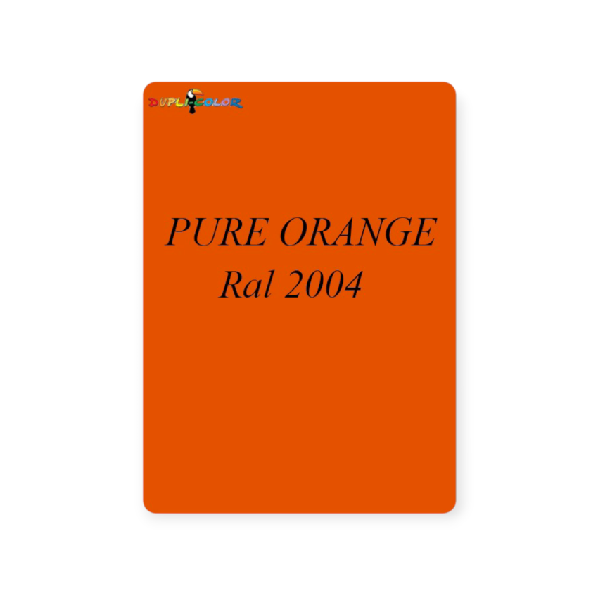 PURE-ORANGE اسپری رنگ دوپلی کالر نارنجی Pure Orange کد 2004
