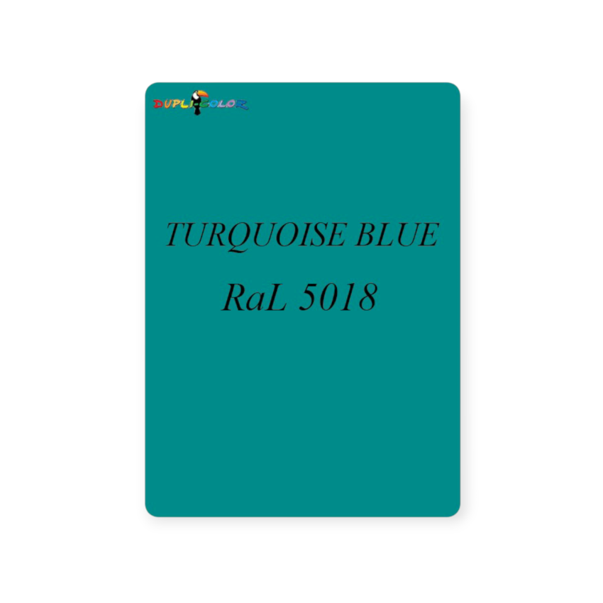 TURQUOISE-BLUE (1) اسپری رنگ دوپلی کالر آبی فیروزه ای TURQUOISE BLUE کد 5018